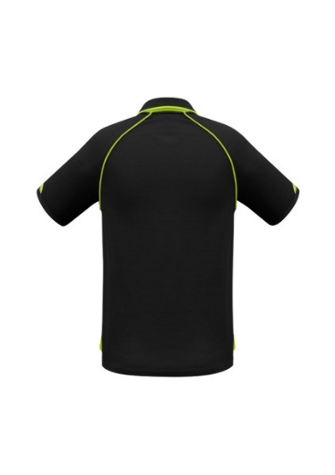 Picture of Biz Collection Mens Fusion Polo Shirt Bizcool Cotton Back polyester